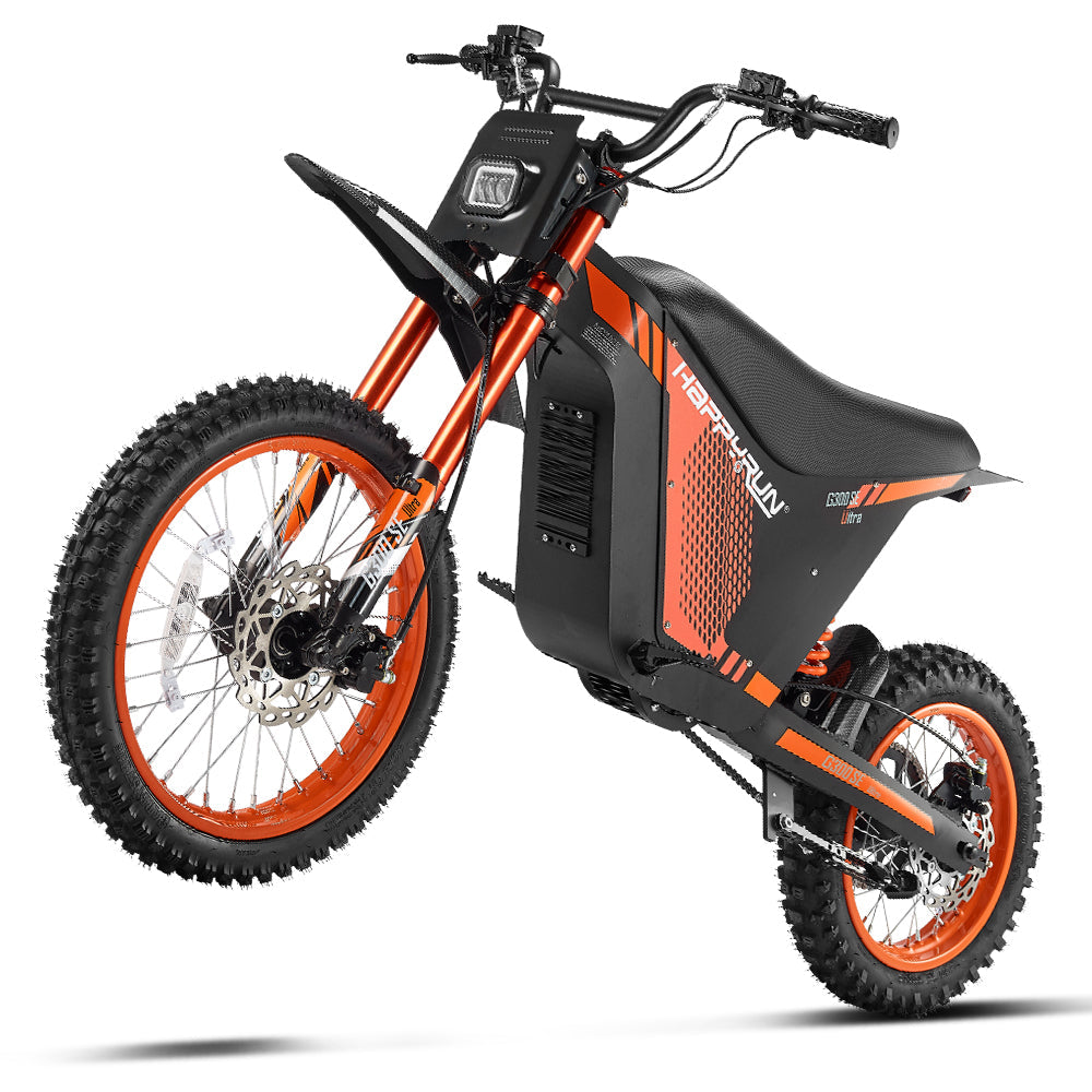 HappyRun | G300 SE Ultra Mid-Drive Electric Dirt Bike for Teens & Adults