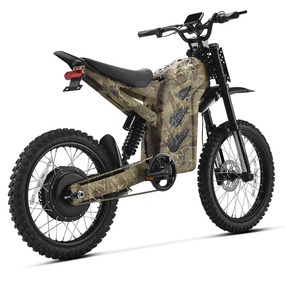 HappyRun | G300 Pro Electric Dirt Bike 6500W Peak Motor, 50 MPH Top Speed