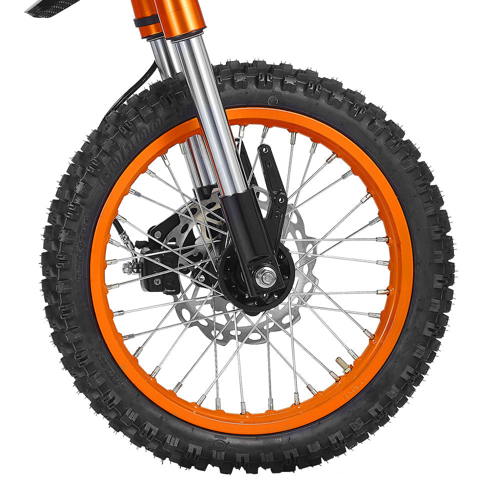 HappyRun | G300 SE Off-Road Electric Dirt Bike 4500W Mid-Drive Orange - Recreational Off-Road Use Only