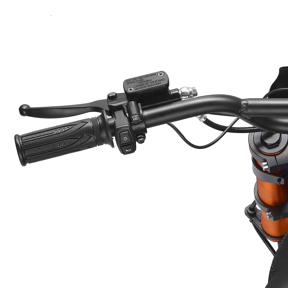 HappyRun | G300 SE Off-Road Electric Dirt Bike 4500W Mid-Drive Orange - Recreational Off-Road Use Only