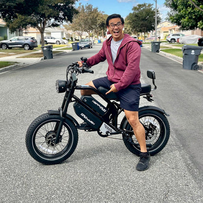 HappyRun | G70 Pro Dual-Motor Electric Cargo Bike Dual Battery