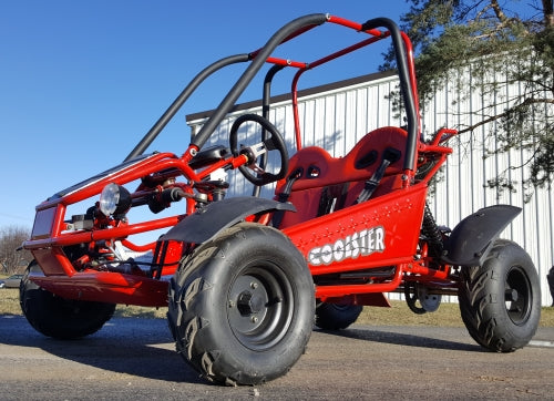 125cc Go Kart Mid Size Coolster Hulk Junior Fully Automatic Go Kart w/Reverse - GK-6125