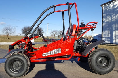 125cc Go Kart Mid Size Coolster Hulk Junior Fully Automatic Go Kart w/Reverse - GK-6125