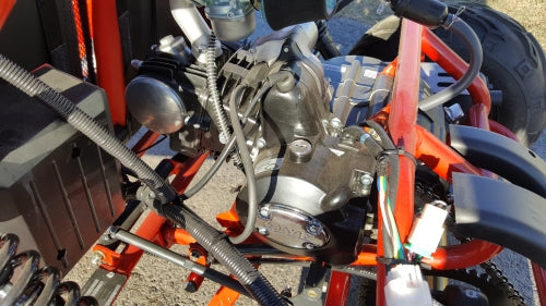 125cc Go Kart Mid Size Coolster Hulk Junior Fully Automatic Go Kart w/Reverse - GK-6125