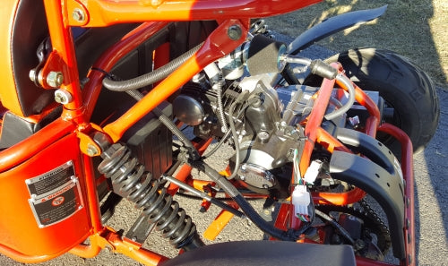 125cc Go Kart Mid Size Coolster Hulk Junior Fully Automatic Go Kart w/Reverse - GK-6125