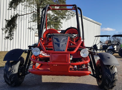 125cc Go Kart Mid Size Coolster Hulk Junior Fully Automatic Go Kart w/Reverse - GK-6125