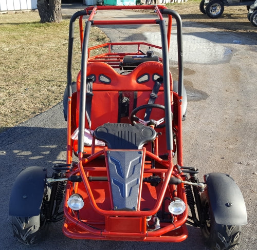 125cc Go Kart Mid Size Coolster Hulk Junior Fully Automatic Go Kart w/Reverse - GK-6125