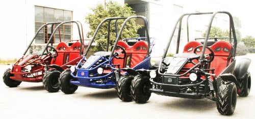 125cc Go Kart Mid Size Coolster Hulk Junior Fully Automatic Go Kart w/Reverse - GK-6125