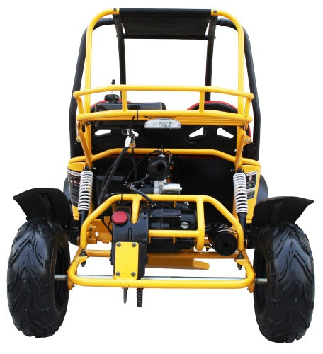 125cc Go Kart Mid Size Coolster Hulk Junior Fully Automatic Go Kart w/Reverse - GK-6125