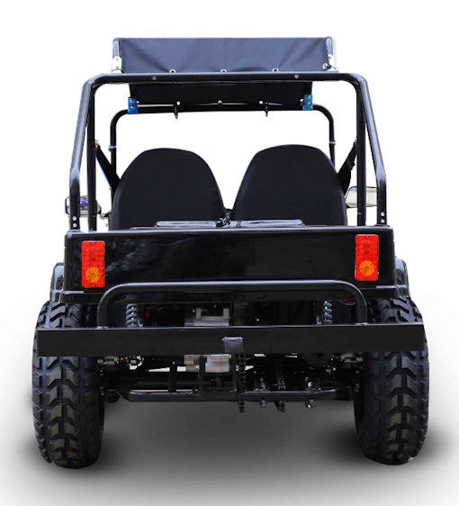 GSI - Adult Mini Jeep Inferno 200cc with Spare Tire Truck Gas Golf Cart Mini jeep Vehicle - GR-9