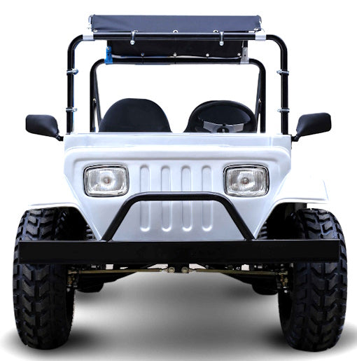 GSI - Adult Mini Jeep Inferno 200cc with Spare Tire Truck Gas Golf Cart Mini jeep Vehicle - GR-9
