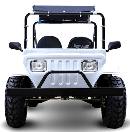 GSI - Adult Mini Jeep Inferno 200cc with Spare Tire Truck Gas Golf Cart Mini jeep Vehicle - GR-9