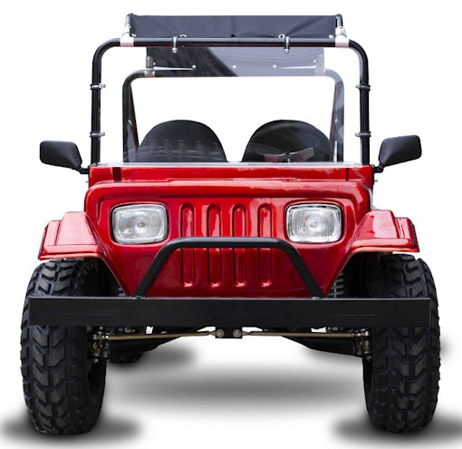 GSI - Adult Mini Jeep Inferno 200cc with Spare Tire Truck Gas Golf Cart Mini jeep Vehicle - GR-9