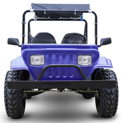 GSI - Adult Mini Jeep Inferno 200cc with Spare Tire Truck Gas Golf Cart Mini jeep Vehicle - GR-9