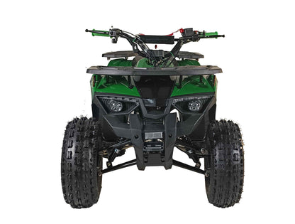 Vitacci Phantom 125cc with Aluminum Rims, Mid Size Youth ATV, Automatic with Reverse, Double Arm Suspension, CDI Ignition, 4 Stroke Air Cooled.