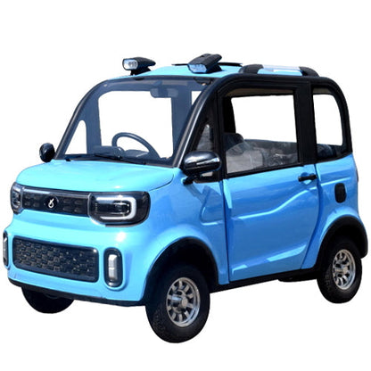 Four Passenger Electric Golf Car Street Legal LSV Low Speed Vehicle Golf Cart 4 Seater 60v Coco Coupe Scooter Car