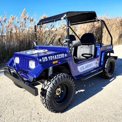 GSI - Adult Mini Jeep Inferno 200cc with Spare Tire Truck Gas Golf Cart Mini jeep Vehicle - GR-9