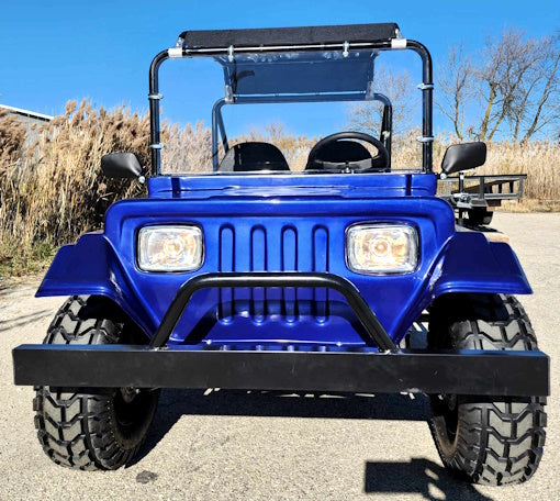 GSI - Adult Mini Jeep Inferno 200cc with Spare Tire Truck Gas Golf Cart Mini jeep Vehicle - GR-9