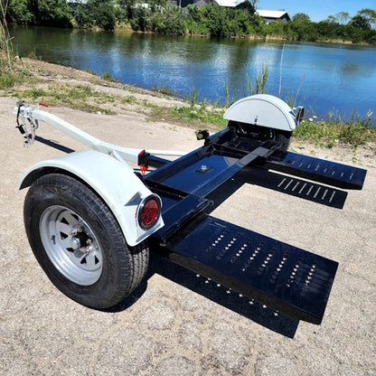 Brand New Car Tow Dolly Heavy Duty Car Trailer Towing Dolly Hauler - 4,500 Capacity Tow