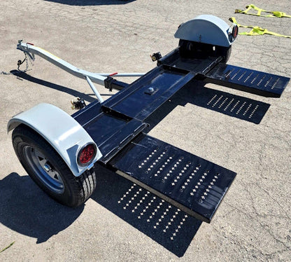 Brand New Car Tow Dolly Heavy Duty Car Trailer Towing Dolly Hauler - 4,500 Capacity Tow