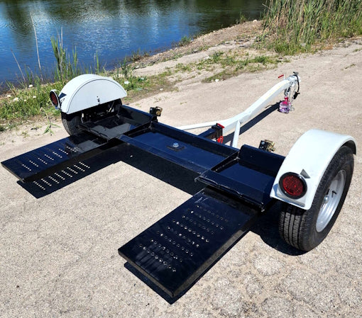 Brand New Car Tow Dolly Heavy Duty Car Trailer Towing Dolly Hauler - 4,500 Capacity Tow