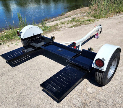 Brand New Car Tow Dolly Heavy Duty Car Trailer Towing Dolly Hauler - 4,500 Capacity Tow
