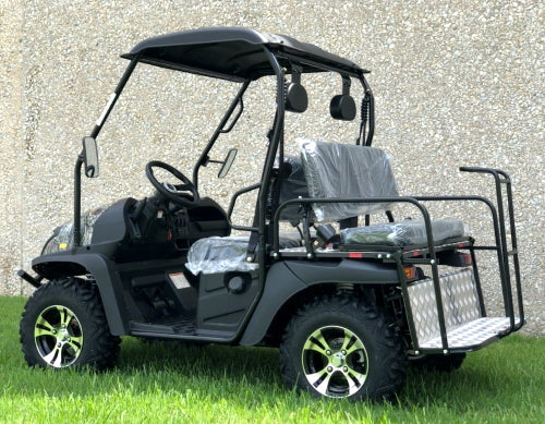 200cc UTV With Snow Plow ATV Gas Golf Cart Utility Vehicle Snow Master GVX