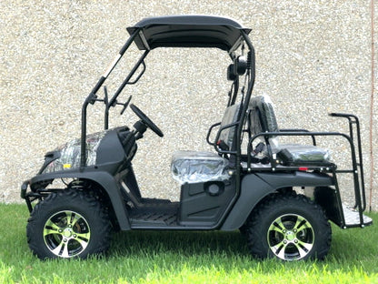 200cc UTV With Snow Plow ATV Gas Golf Cart Utility Vehicle Snow Master GVX