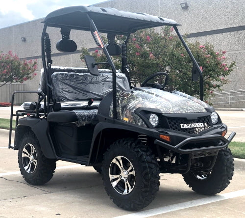 200cc UTV With Snow Plow ATV Gas Golf Cart Utility Vehicle Snow Master GVX