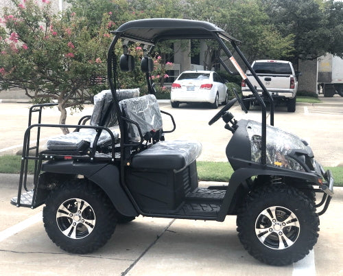 200cc UTV With Snow Plow ATV Gas Golf Cart Utility Vehicle Snow Master GVX