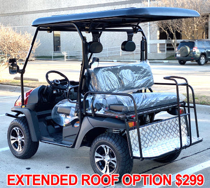 200cc UTV With Snow Plow & Dump Bed Gas Golf Cart Utility Vehicle Snow Master VX ATV