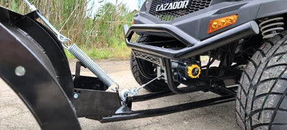 200cc UTV With Snow Plow ATV Gas Golf Cart Utility Vehicle Snow Master GVX - BLUE