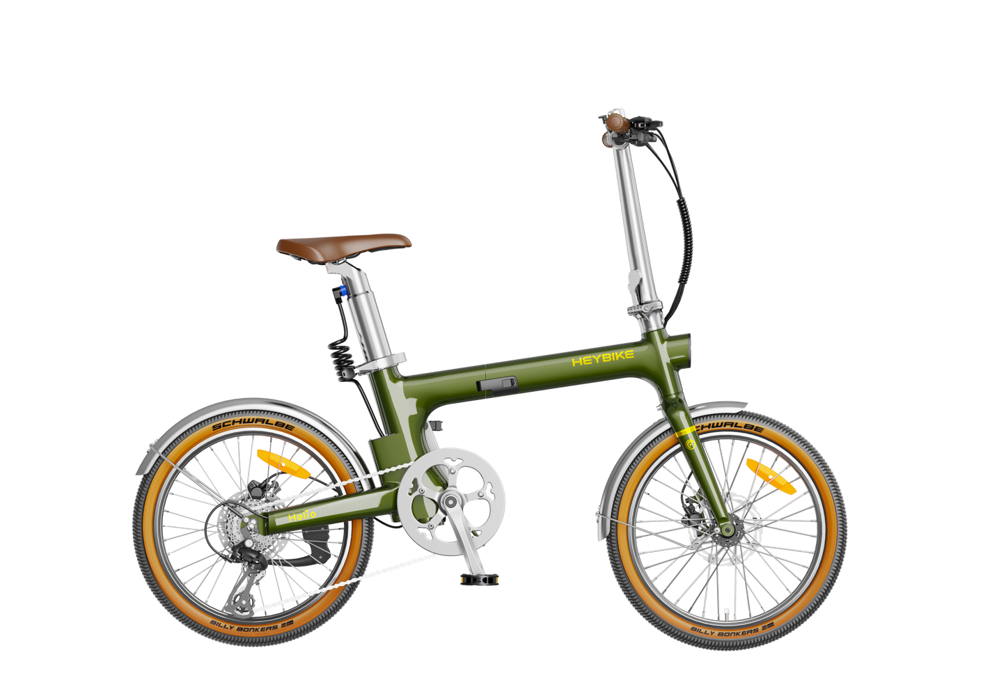 Heybike Helio F Lightweight Folding E-Bike | 40 lbs