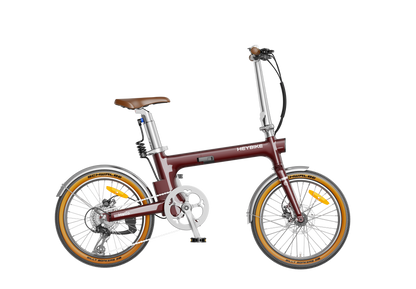 Heybike Helio F Lightweight Folding E-Bike | 40 lbs