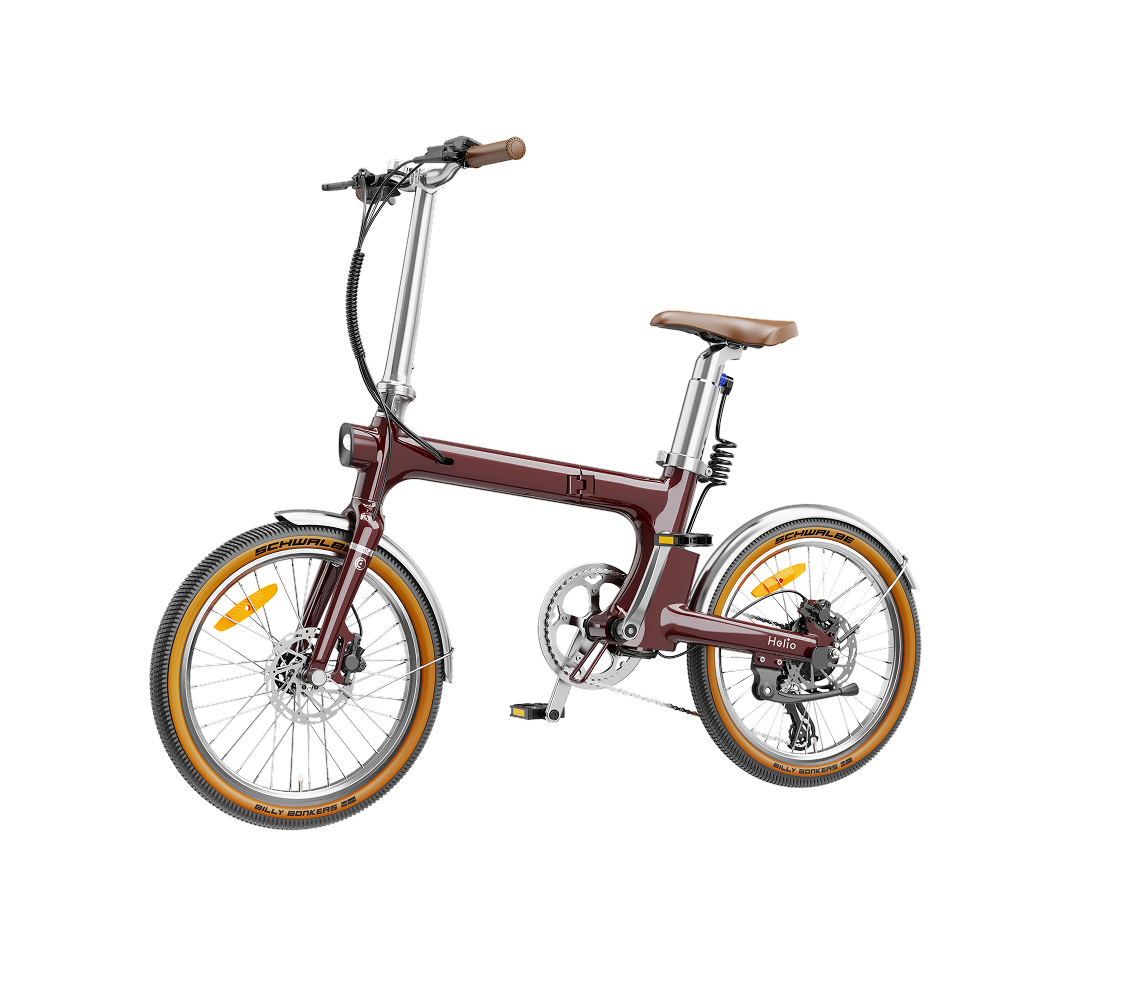 Heybike Helio F Lightweight Folding E-Bike | 40 lbs