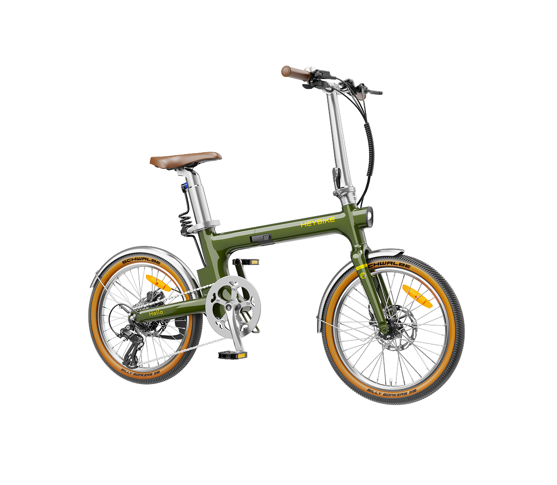 Heybike Helio F Lightweight Folding E-Bike | 40 lbs