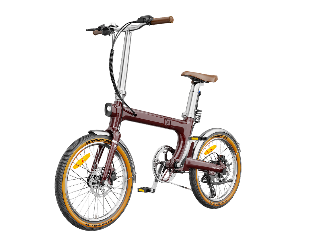 Heybike Helio F Lightweight Folding E-Bike | 40 lbs