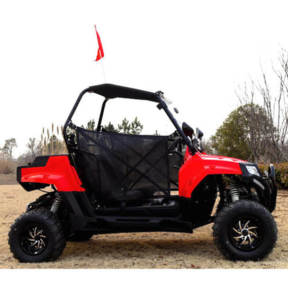 200cc Highlander UTV Fuel Injected Utility Vehicle Gas Golf Cart Alternate Fully Loaded - YK200U - BLUE