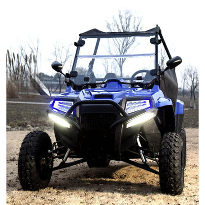 GSI - 200cc Highlander UTV Fuel Injected Utility Vehicle Gas Golf Cart Alternate Fully Loaded - YK200U