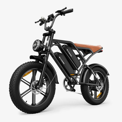 Cycrown CycHunter/CycHunter 2.0 -  48V 13Ah 1000W/1500W peak Class 3 Moped-Style Electric Bike - Full Suspension, Shimano 7-Speed - 100% Financing Available!