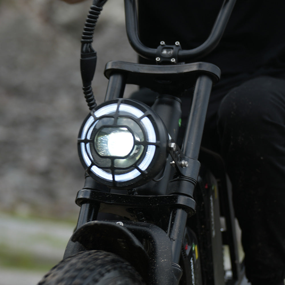 Cycrown CycHunter/CycHunter 2.0 -  48V 13Ah 1000W/1500W peak Class 3 Moped-Style Electric Bike - Full Suspension, Shimano 7-Speed - 100% Financing Available!