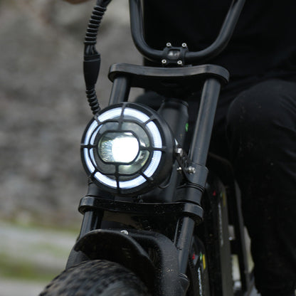 Cycrown CycHunter/CycHunter 2.0 -  48V 13Ah 1000W/1500W peak Class 3 Moped-Style Electric Bike - Full Suspension, Shimano 7-Speed - 100% Financing Available!