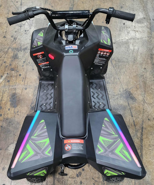 350 Watt 36v Electric Hyper Quad 4-Wheeler Sport ATV for Kids & Teens