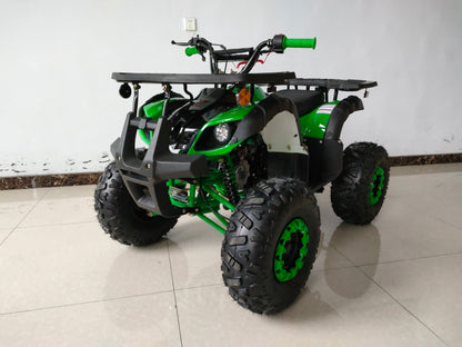 RPS Mini Desert 125CRT Mid-Size Youth ATV - 125cc, Bead Lock Style Rims, Front & Rear Racks, Automatic with Reverse with Free Battery Charge, up to $49 value