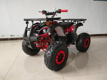 RPS Mini Desert 125CRT Mid-Size Youth ATV - 125cc, Bead Lock Style Rims, Front & Rear Racks, Automatic with Reverse with Free Battery Charge, up to $49 value