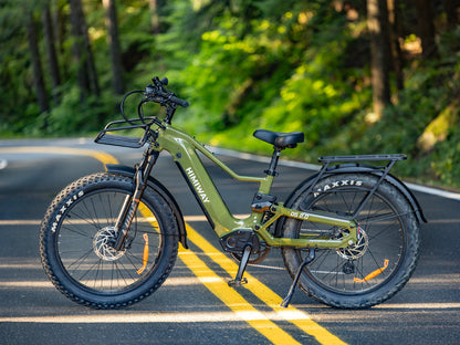 Himiway | D5 All-Terrain Electric Mountain Bike - Space Grey 15Ah+20Ah