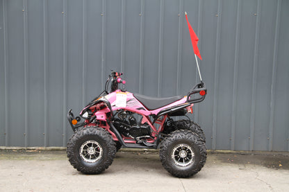 RPS Mars 125 JET 125cc 8 8" Aluminum Rim Sport Style ATV with Free Battery Charge, up to $49 value