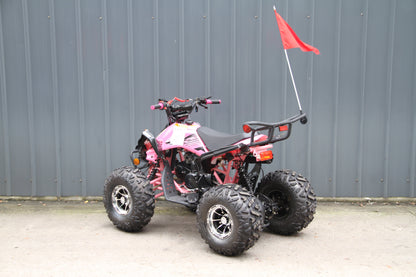 RPS Mars 125 JET 125cc 8 8" Aluminum Rim Sport Style ATV with Free Battery Charge, up to $49 value