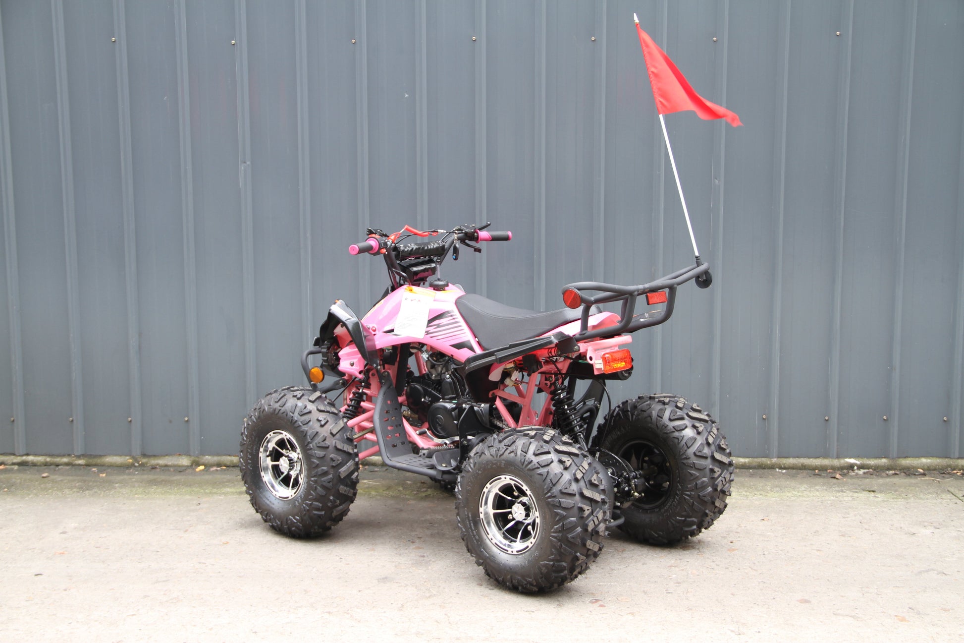 RPS Mars 125 JET 125cc 8 8" Aluminum Rim Sport Style ATV with Free Battery Charge, up to $49 value