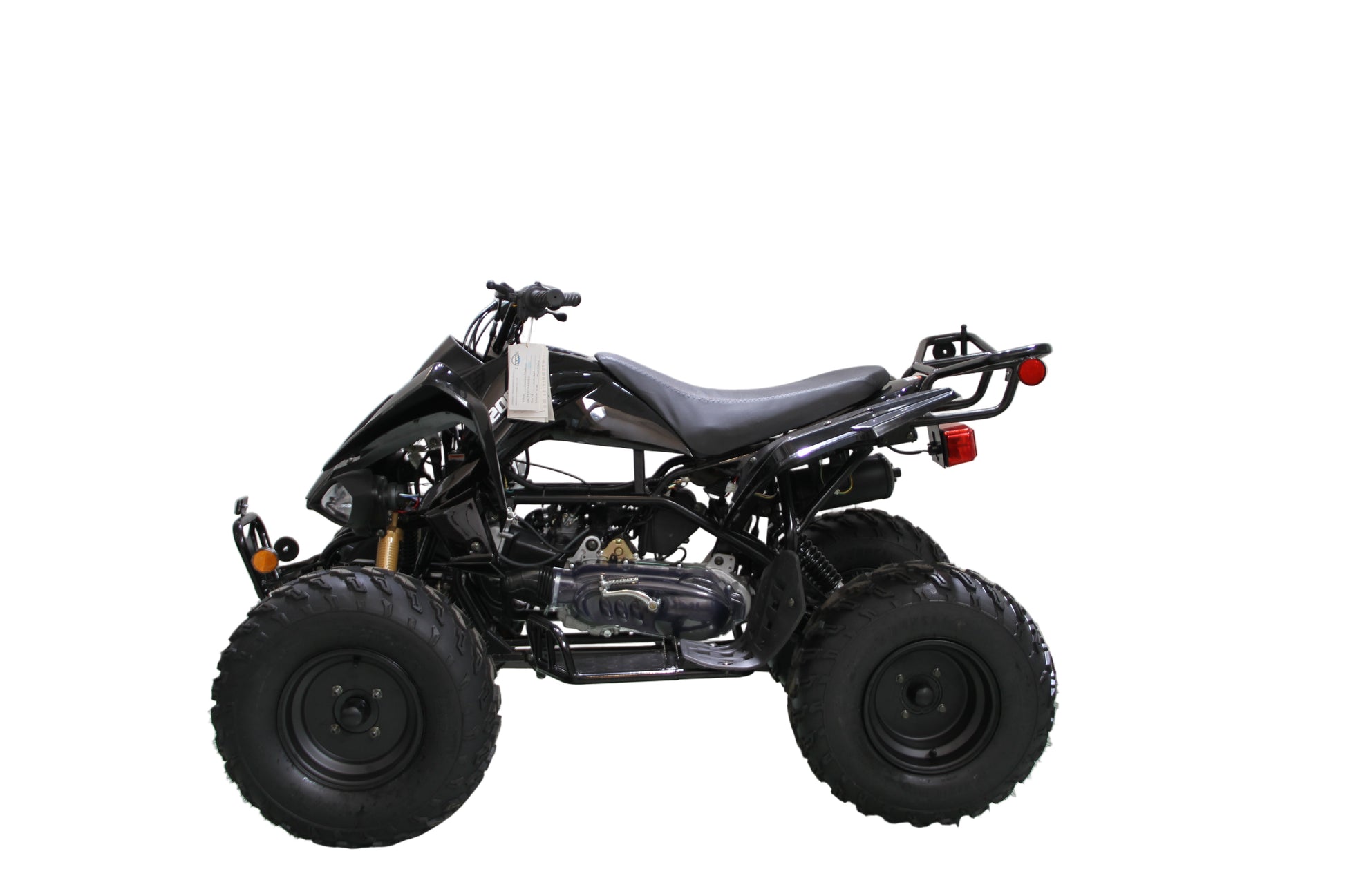 RPS Blizzard 200 Sport ATV - Adult Full Size, 169cc, Automatic with Reverse, 21-Inch Front Tires, Alloy Rims, with Free Battery Charge, up to $49 value